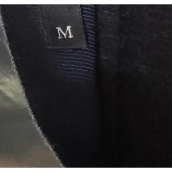 Loro Piana Black/Brown Alligator Trim Riding Cap Hat Cashmere Felt Cash Felt Med main image 9